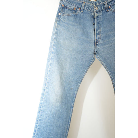 "Retail" Vintage Levi's 501xx Button Fly Straight Leg Denim Jeans W33 Men's Made in USA