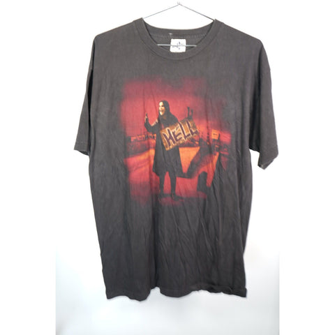 "Retail" Vintage 1997 Cronies Ozzy Osbourne Hell Hitchhiker Tee Shirt Black XL