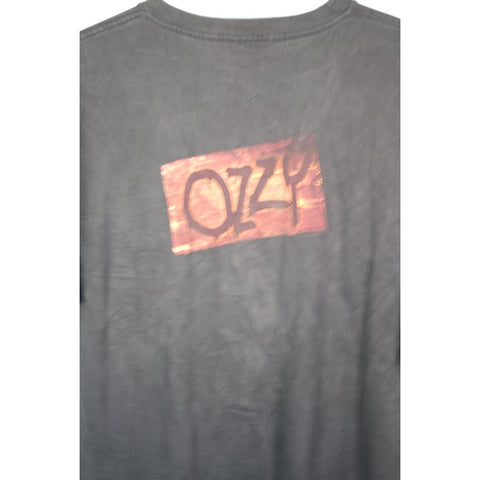"Retail" Vintage 1997 Cronies Ozzy Osbourne Hell Hitchhiker Tee Shirt Black XL