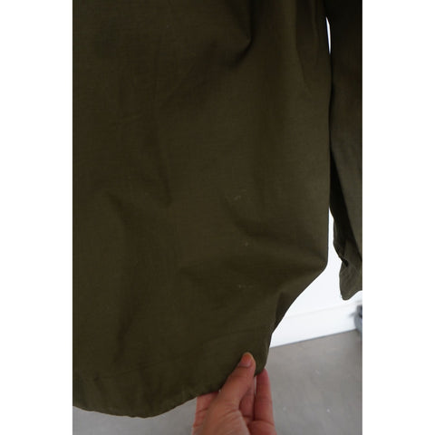 "Retail" Vintage Vietnam War Era Wet Weather USN Deck Jacket Army Green Size 32