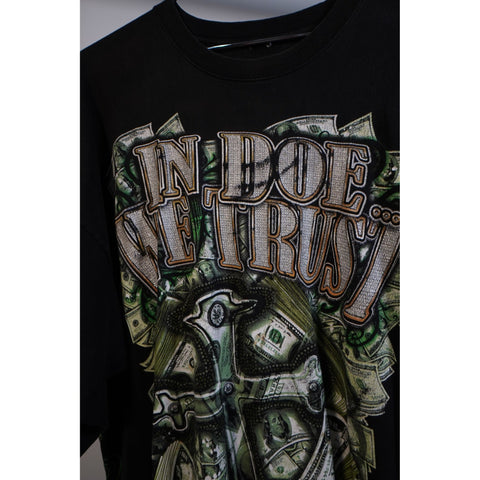 "Retail" In Doe We Trust Money Hiphop Hip-hop Graphic Tee Shirt Black Men's