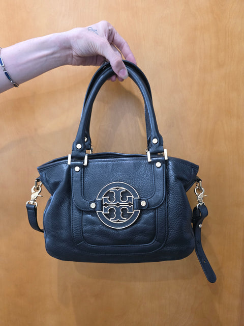 Tory Burch Black Two Way Shoulder Bag