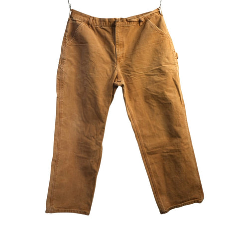 "Retail" Carhartt B11 BRN Loose Original Fit Carpenter Work Pants Brown W34 Men's