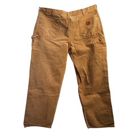 "Retail" Carhartt B11 BRN Loose Original Fit Carpenter Work Pants Brown W34 Men's