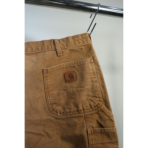 "Retail" Carhartt B11 BRN Loose Original Fit Carpenter Work Pants Brown W34 Men's