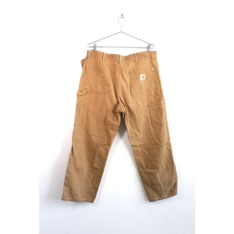 Carhartt Men’s Double Knee Pants 40 x 30 | Rugged 100% Cotton Workwear Trousers – Durable Utility Bottoms, Classic Straight Fit Everyday Wear (Size 40x30)