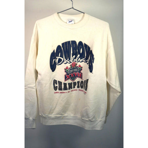 "Retail" Vintage Bike Super Bowl XXVII Dallas Cowboys Champion Pullover Sweatshirt XL