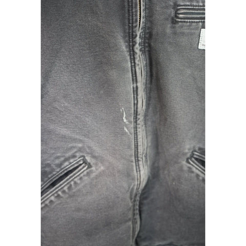 "Retail" Vintage Carhartt Sherpa Lined Canvas Full Zip Sierra Jacket Black Large