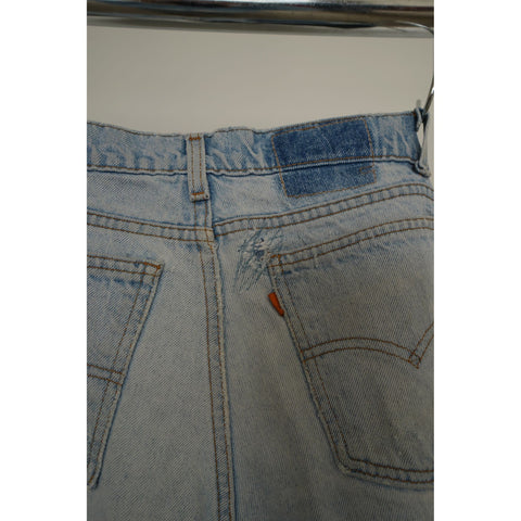 "Retail" Vintage Levi's Orange Tab Light Wash Straight Leg Denim Jeans Blue W33