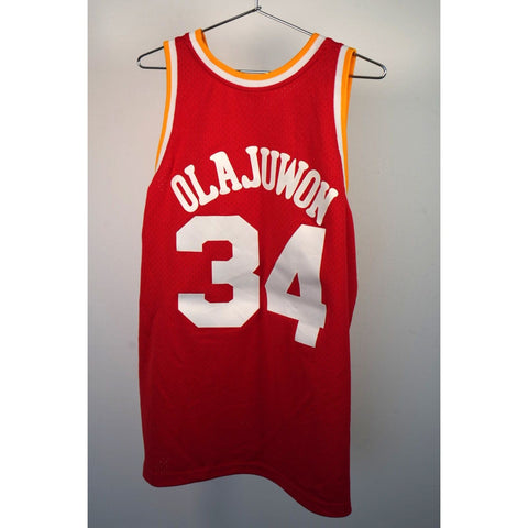 "Retail" Mitchell & Ness Hardwood Classic 1993-94 Hakeem Olajuwon Throwback Jersey XL