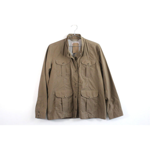 CC Filson Co. Seattle Jacket | Vintage Outdoor Workwear Coat | Rugged Waxed Canvas Style | Men’s Size L | Durable Outerwear