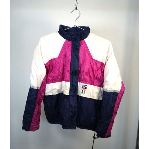 "Retail" Vintage 90s Nike International Windbreaker Jacket Multicolor Medium