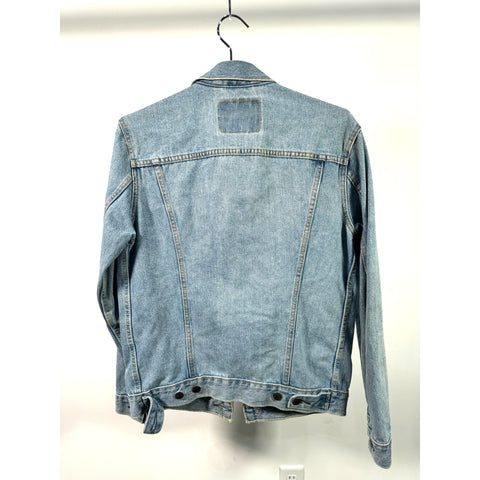 "Retail" Vintage Levi's 72334 Light Wash Denim Trucker Jacket Blue Size Small
