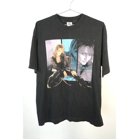"Retail" Vintage Alstyle Leeann Womack I Hope You Dance Tee Shirt Black XL