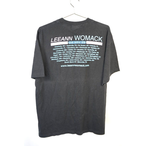 "Retail" Vintage Alstyle Leeann Womack I Hope You Dance Tee Shirt Black XL