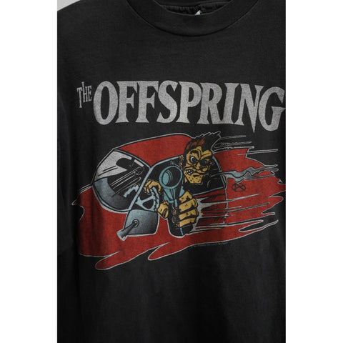 "Retail" Vintage 1994 Hanes The Offspring Rock Band Tee Shirt Black XL Single Stitch