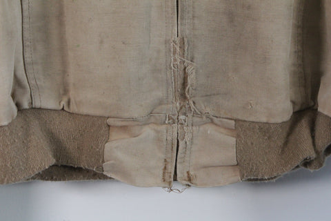 Vintage 80s Carhartt Thermal Lined Duck Canvas Full Zip Active Jacket L Tan