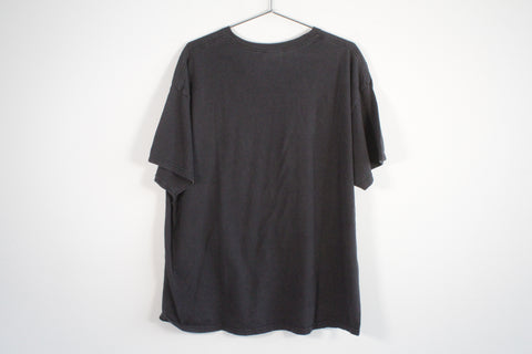 Vintage y2k Hanes Led Zeppelin Live in Concert 1975 Tee Shirt Black 2XL