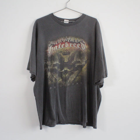 Vintage Tennessee River Hatebreed Metalcore Band Tee Shirt Black 3XL