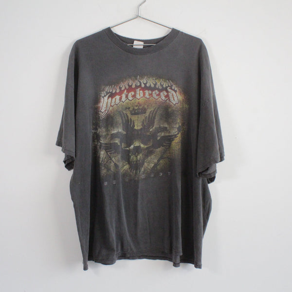 Vintage Tennessee River Hatebreed Metalcore Band Tee Shirt Black