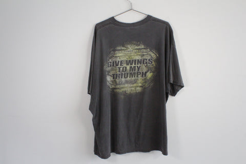 Vintage Tennessee River Hatebreed Metalcore Band Tee Shirt Black 3XL