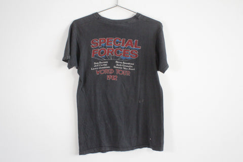 Vintage 38 Special - Special Forces World Tour 1982 Tee Shirt Black