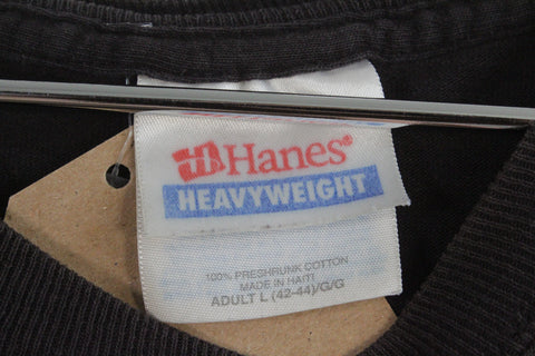 Vintage Hanes Guns N Roses Logo Band Tank Top Black Large