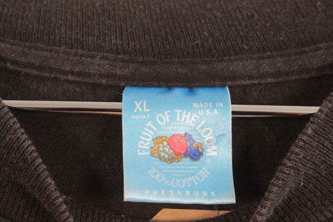 Vintage FOTL Bette Midler Experience the Divine Tee Shirt Black XL Single Stitch Made in USA