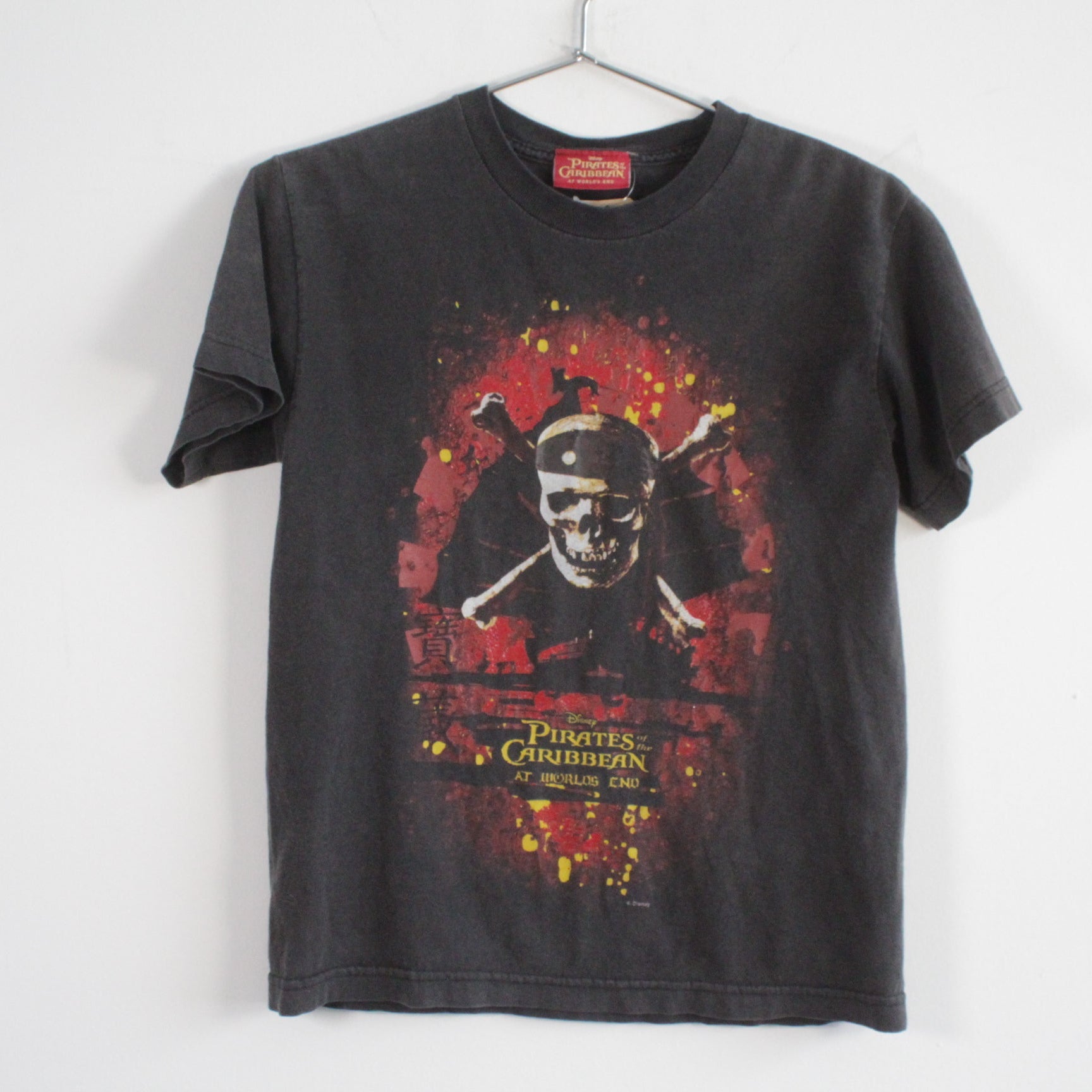 Pirates of the Caribbean At World's End Movie Tee Shirt Black