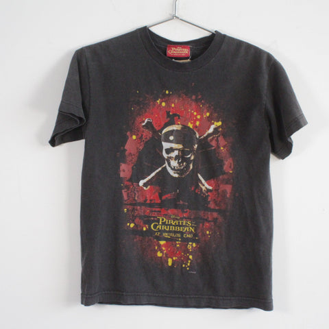 Pirates of the Caribbean At World's End Movie Tee Shirt Black Small Youth