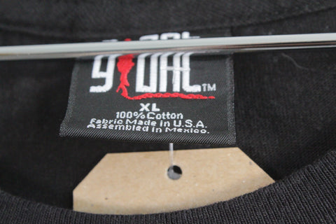 Vintage Giant The Moody Blues Strange Times Concert Tee Shirt Black XL