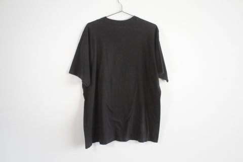 Vintage 90s FOTL American Classic Elvis Presley Motorcycle Tee Shirt Black XL Single Stitch Made in USA