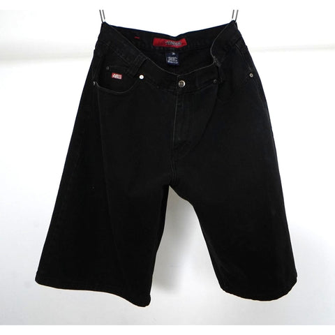 "Retail" Vintage Mecca Bermuda Denim Jean Short Jorts Black W33 Men's