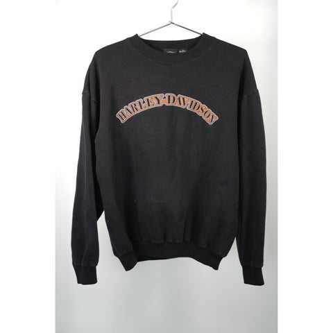 "Retail" Vintage Harley-Davidson Spell Out - Wilwert's Galena, IL Pullover Sweatshirt L