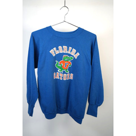 "Retail" Vintage Signal Florida Gators Crewneck Pullover Sweatshirt Blue L Made in USA