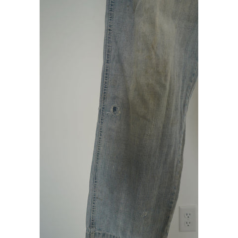 "Retail" Vintage Southpole Light Wash Baggy Straight Leg Denim Jeans Blue W29