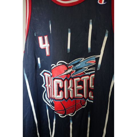 "Retail" VTG Champion NBA Houston Rockets Charles Barkley #44 Basketball Jersey Size 52