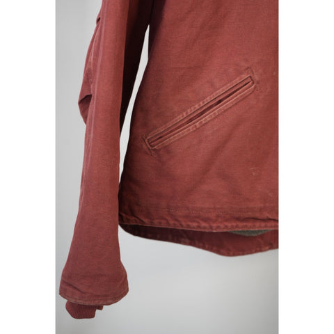 "Retail" Carhartt Women's Sherpa Lined Sandstone Sierra Jacket Red Large