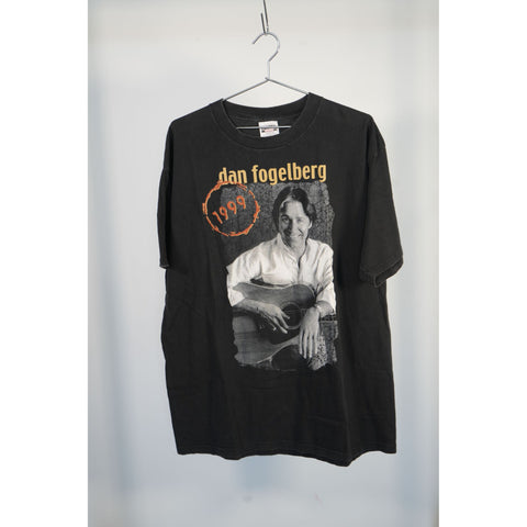 "Retail" Vintage Tultex Dan Fogelberg 1999 Tour Graphic Tee Shirt Black XL