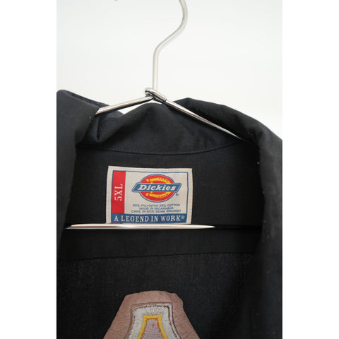 "Retail" Dickies UGK Underground Kingz R.I.P Pimp C 2-Pocket Button Up Shirt Black 5XL