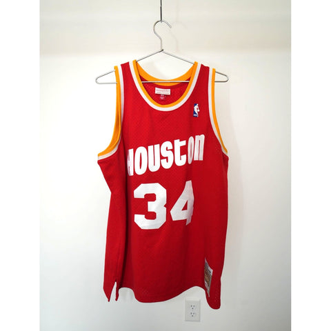 "Retail" Mitchell & Ness Houston Rockets Hakeem Olajuwon #34 1993-94 Throwback Jersey XL