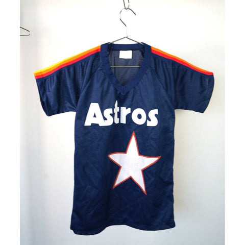 "Retail" Vintage Midwest Sporting Goods Houston Astros Jersey Shirt Small