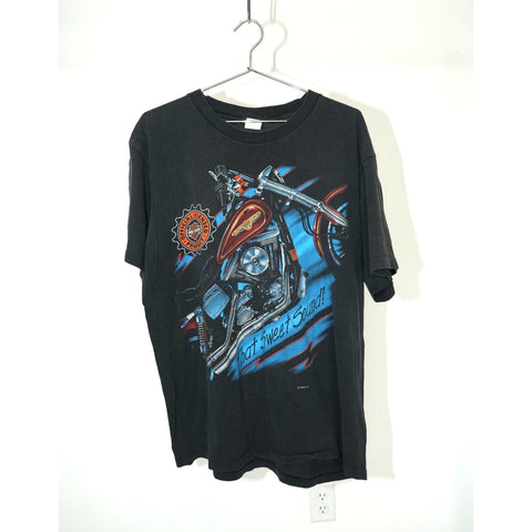 "Retail" Vintage 1996 Harley Davidson That Sweet Sound Tee Shirt Black XL Single Stitch