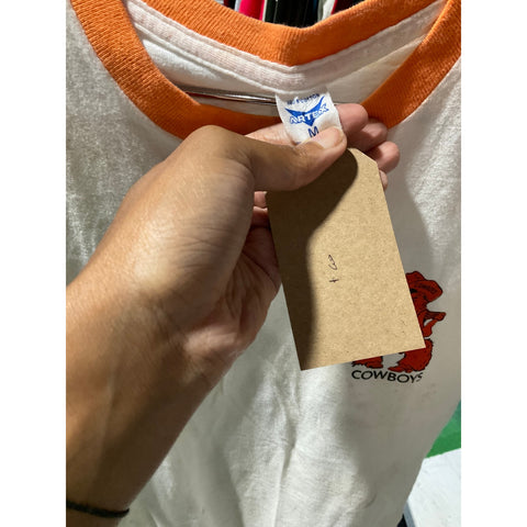 Artex White Shirt Size M | Classic Short Sleeve Crewneck Tee with Timeless Everyday Style