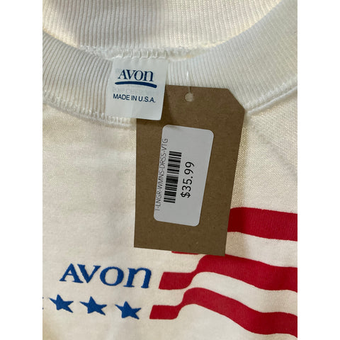 Avon Classic White Sweatshirt – Timeless Casual Pullover with Soft Cotton Blend Comfort