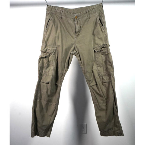 "Retail" Carhartt WIP Ripstop Regular Cargo Work Pants Gray W34 Men's