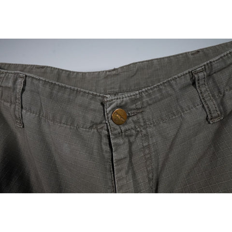 "Retail" Carhartt WIP Ripstop Regular Cargo Work Pants Gray W34 Men's