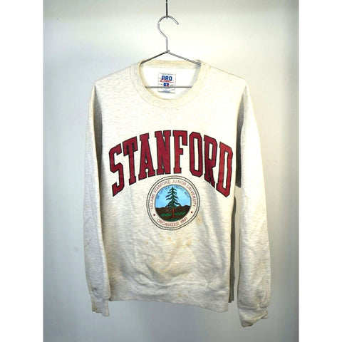 "Retail" Vintage Russell Athletic Stanford University Pullover Sweatshirt Gray L Made in USA