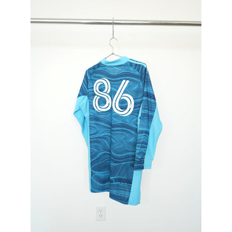 "Retail" Adidas Prime Blue Houston Dynamo #86 Jersey Set Blue Medium Men's