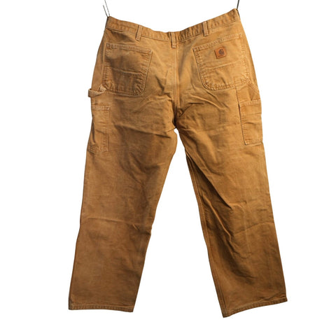 "Retail" Carhartt B11 BRN Loose Original Fit Duck Canvas Carpenter Work Pants W36 Men's